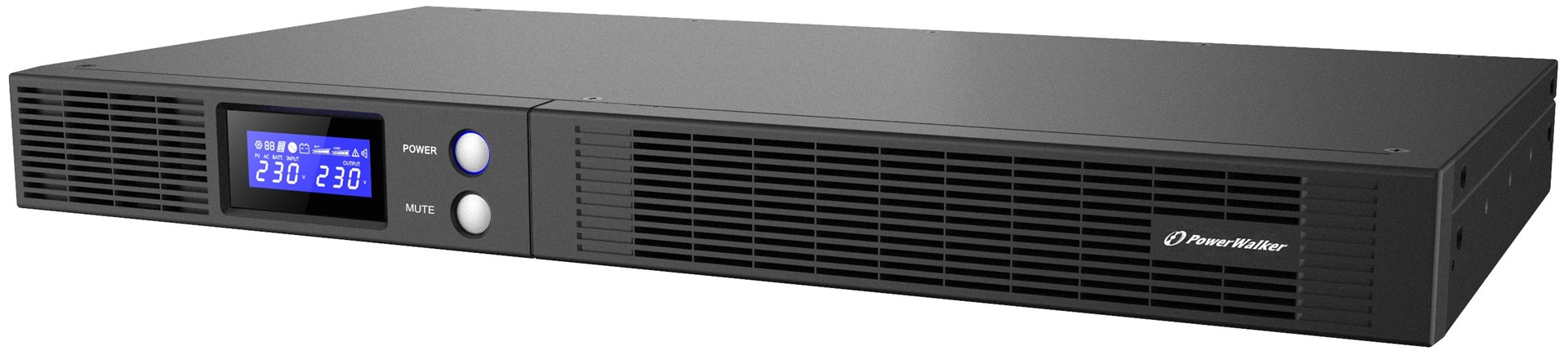 PowerWalker VI 1500 R1U uninterruptible power supply (UPS) Line-Interactive 1.5 kVA 900 W 4 AC outlet(s)