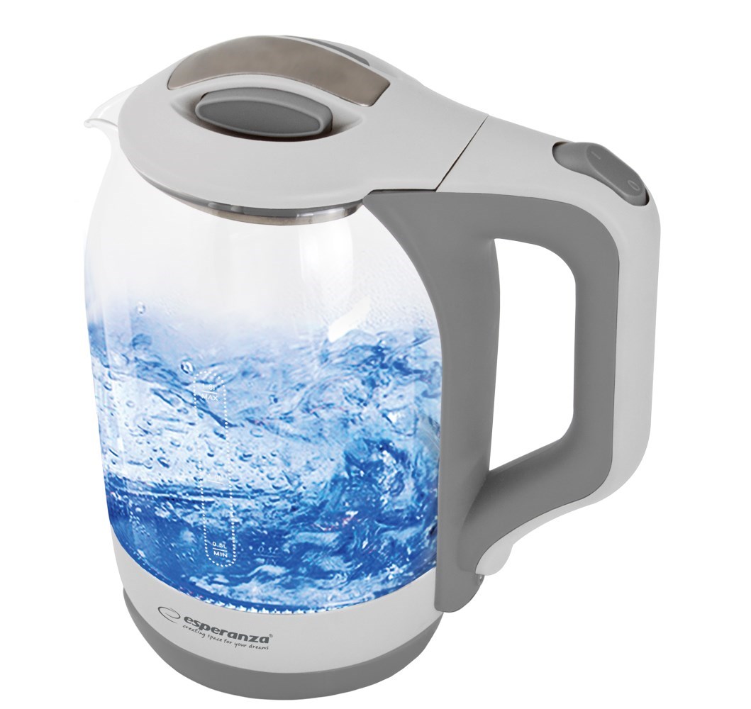 Esperanza EKK025W Electric Kettle 1.7 L White Multicolor 1500 W
