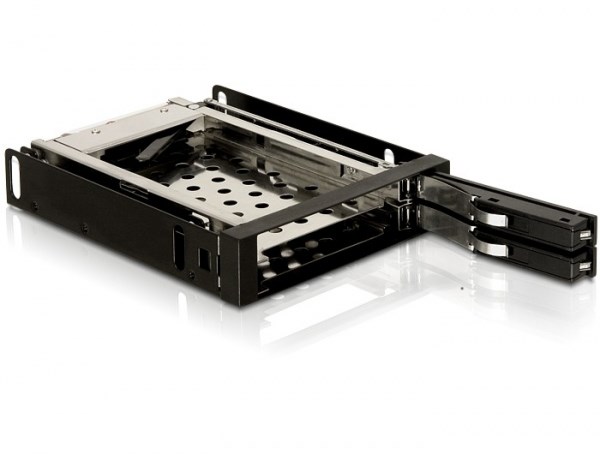 DeLOCK 3.5" Mobile Rack Black