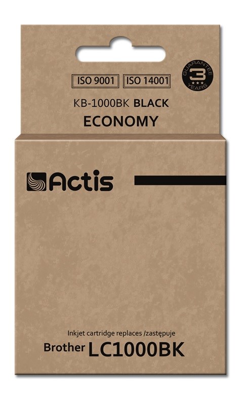 Actis KB-1000BK ink (replacement for Brother LC1000BK/LC970BK; Standard; 36 ml; black)