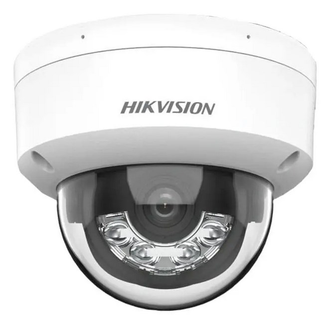 Hikvision Pro Series With AcuSense DS-2CD2183G2-LIS2U(4MM) Security Camera Dome IP Security Camera Indoor Outdoor 3840 X 2160 Pixels Ceiling/Wall