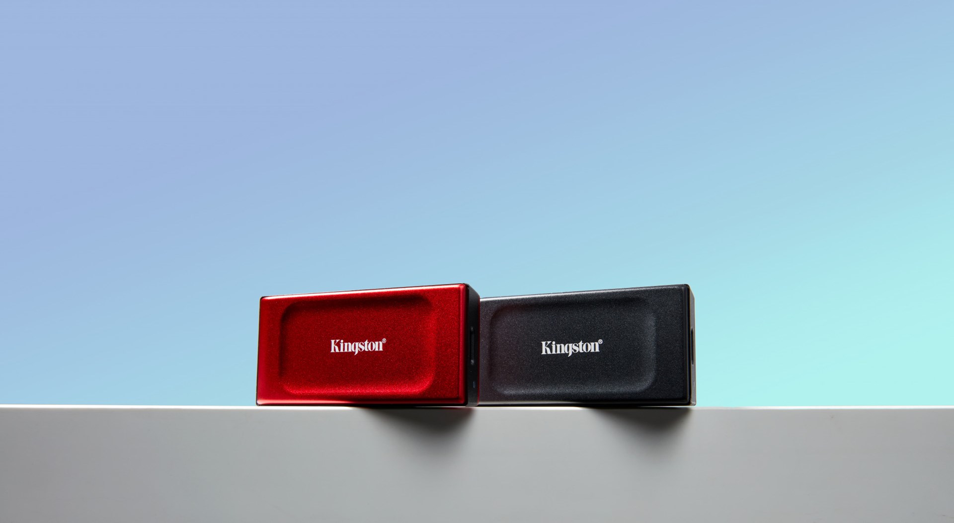 Kingston Technology 1TB XS1000 Red External USB 3.2 Gen 2 Portable Solid State Drive