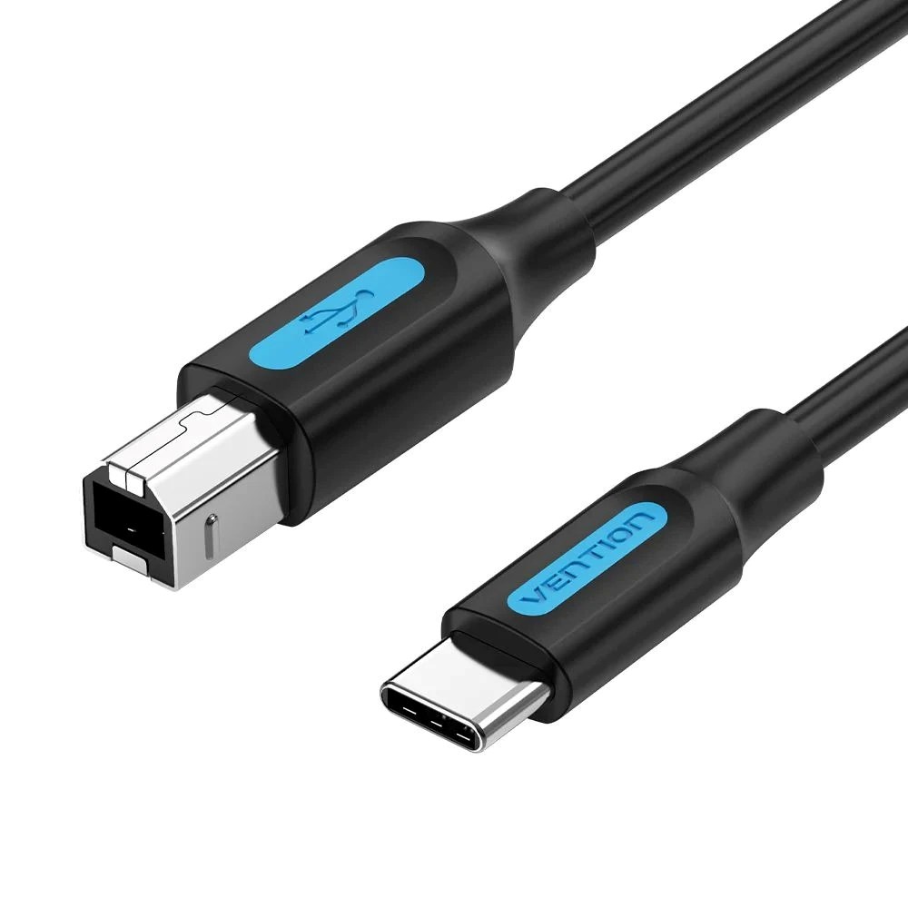 Vention CQUBF USB cable USB 2.0 1 m USB C USB B 0.48 Gbit/s Black