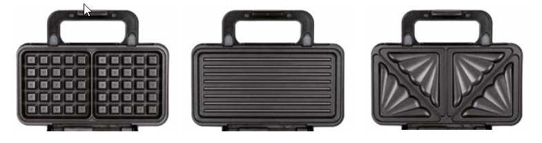 Toaster/Waffle Maker/Grill MPM MOP-43M