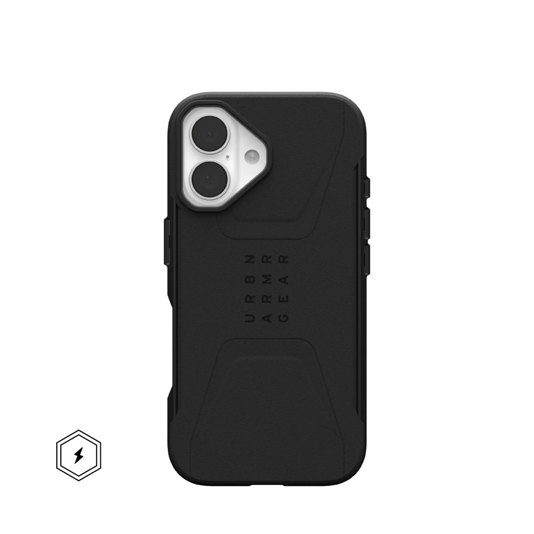 UAG Civilian Magsafe - IPhone 16 Case (Black)