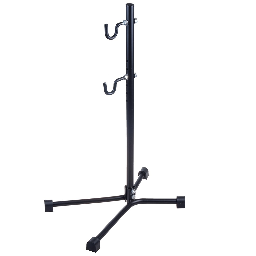 Maclean Bicycle Service Floor Mount Steel Adjustable Height 20kg MTB Bikes Wheels Up To 27.5