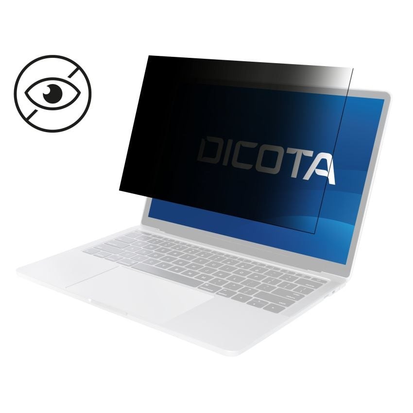 DICOTA Privacy Filter 2-way side-mounted 33 cm (13") Monitor/Laptop Frameless display privacy filter