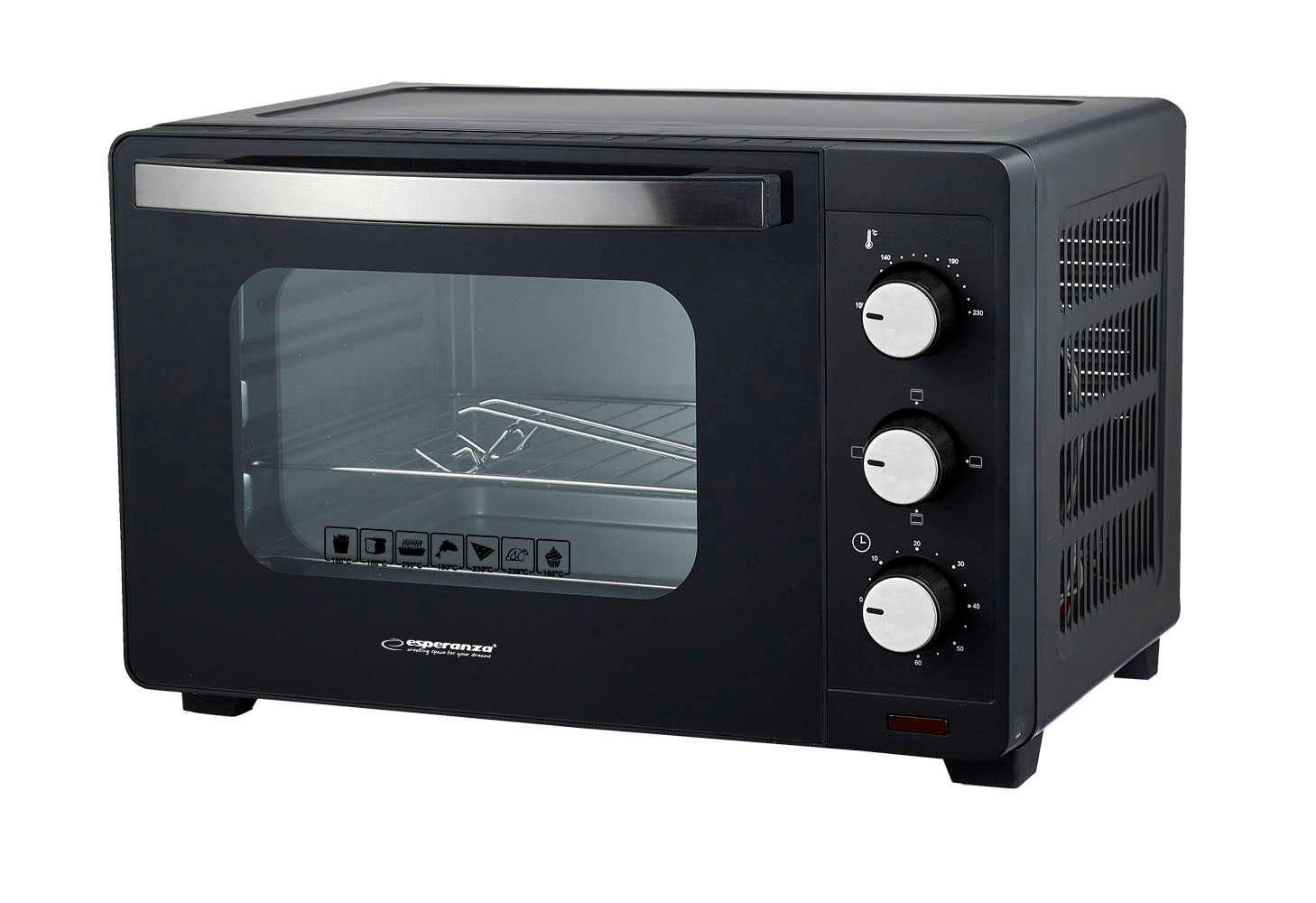 Esperanza EKO008N Mini Oven 20 L 1280 W Black