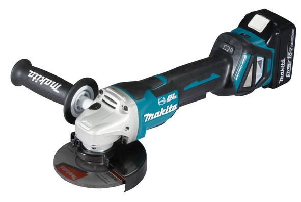 Makita DGA517RTJ Angle Grinder 12.5 Cm 8500 RPM 3.1 Kg