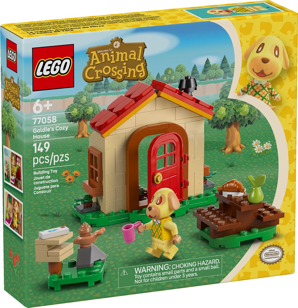 LEGO Animal Crossing Goldie's House 77058