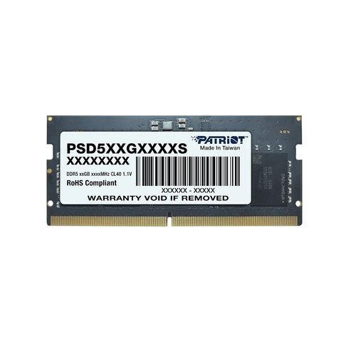 Patriot Memory Signature Line PSD516G560081S memory module 16 GB 1 x 16 GB DDR5 262-pin SO-DIMM