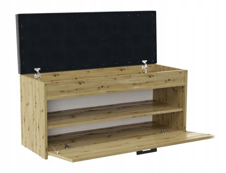 Topeshop PARMA SZAFKA ARTISAN Shoe Organizer Closed Oak
