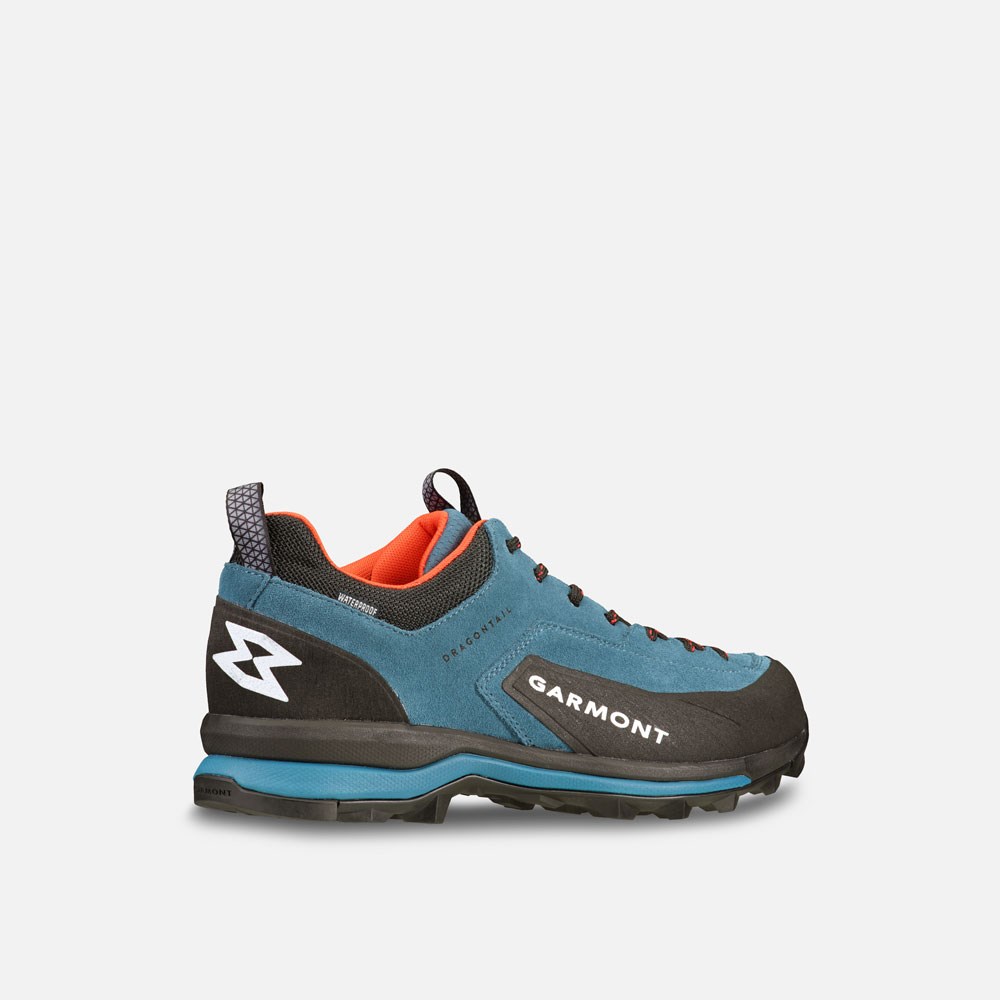 Garmont Dragontail WP Shoes - Coral Blue/Red