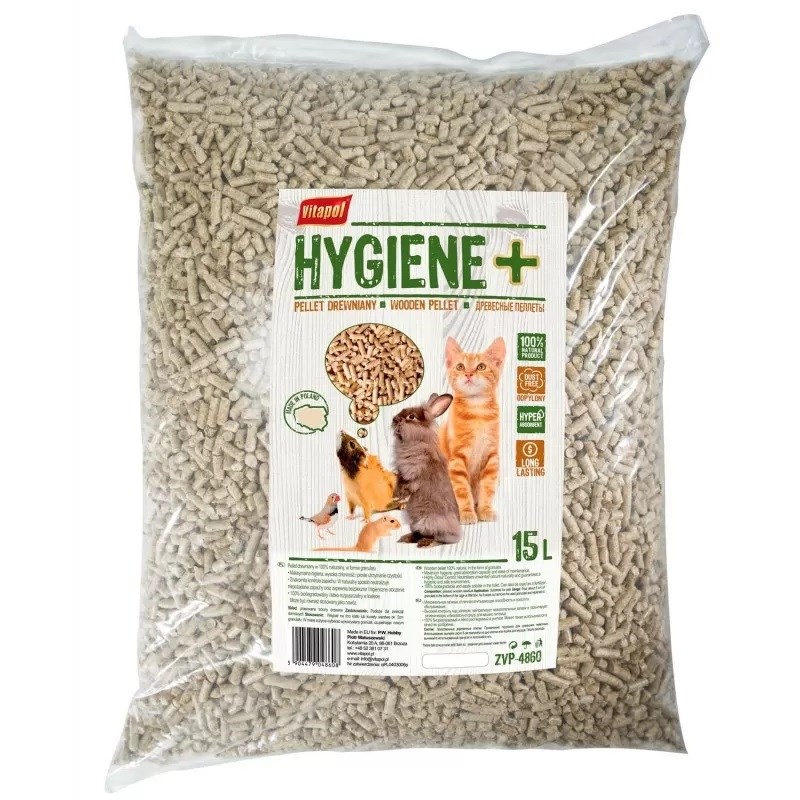 VITAPOL Hygiene - Wood Pellets - 15l