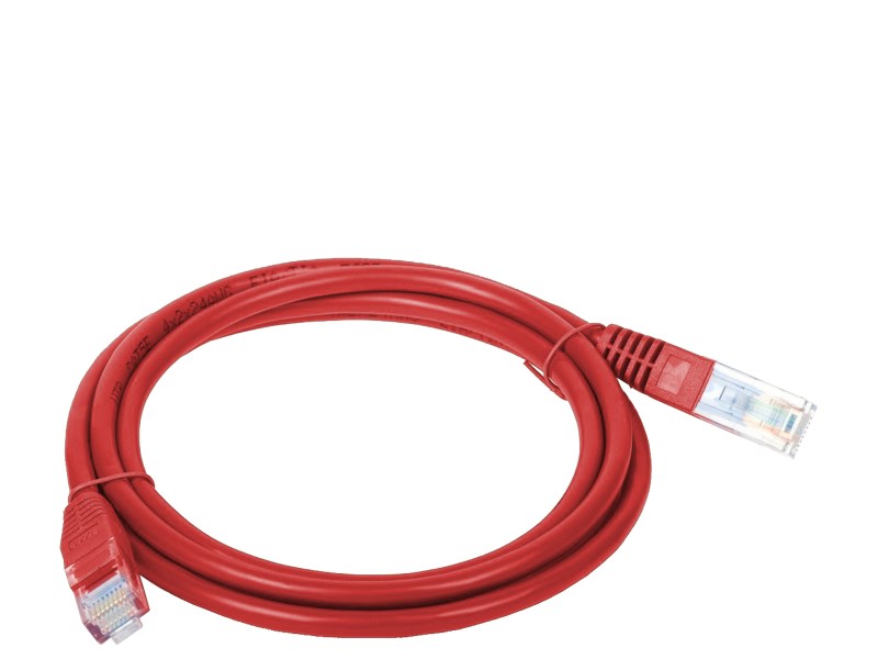 Alantec KKU5CZE1 networking cable Red 1 m Cat5e U/UTP (UTP)