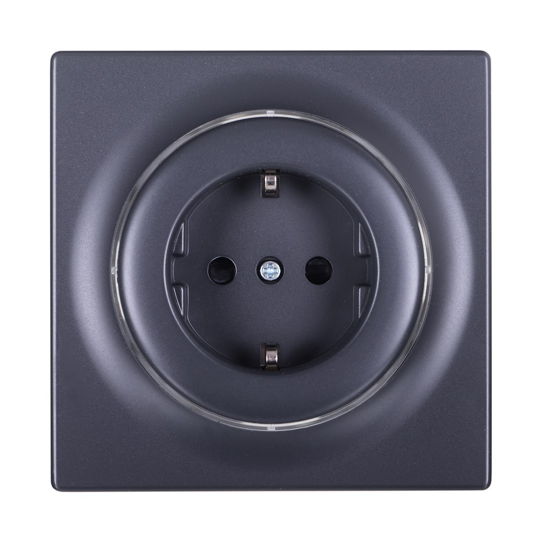Fibaro FGWSONF-011-8 Socket-Outlet Type F Black