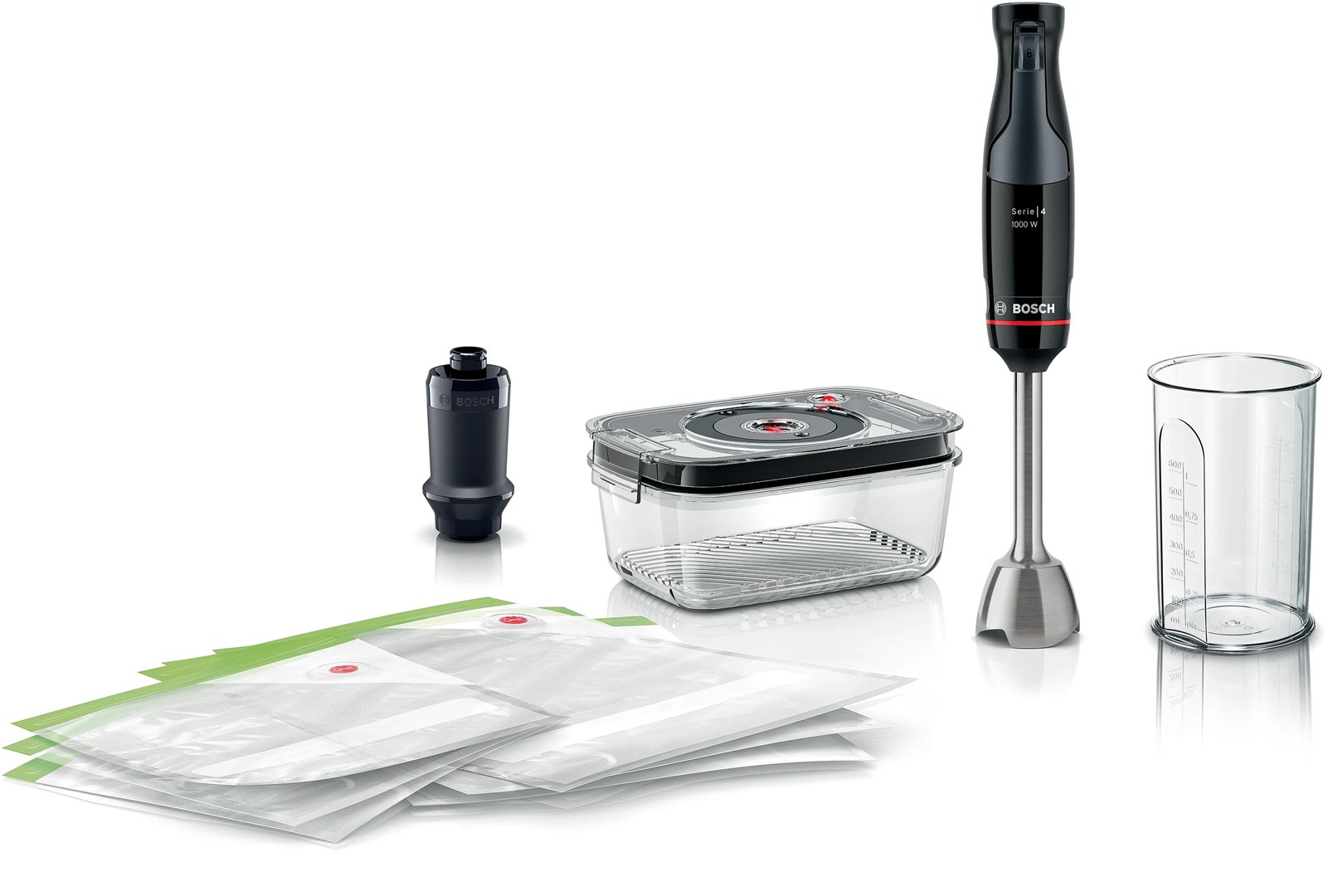 Bosch Serie 4 MSM4B6V2 Blender 1.2 L Immersion Blender 1000 W Black