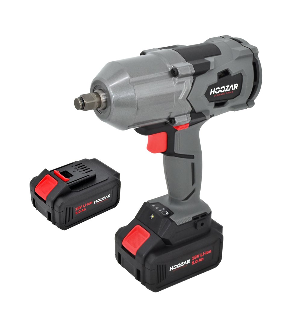 HOOZAR KLUCZ UDAROWY 1/2 18V 2x5.0Ah 1000Nm IW30BL-T2