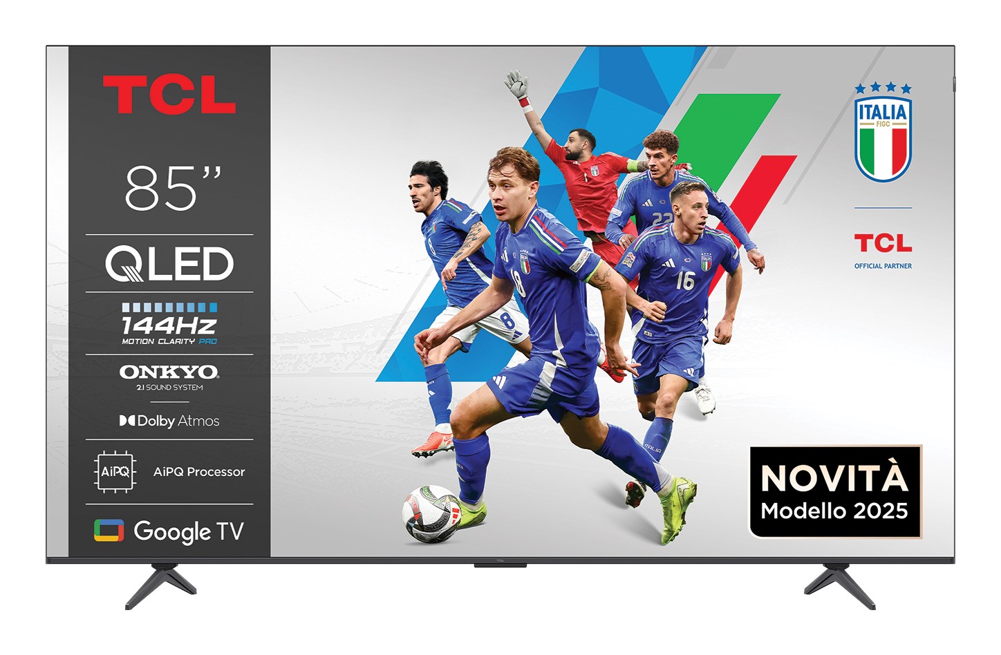 TCL P89K 85P89K TV 2.16 m (85") 4K Ultra HD Smart TV Wi-Fi Metallic 450 cd/m²