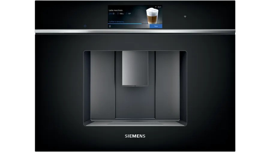 Siemens CT718L1B0 IQ700 Einbau-Kaffeevollautomat Black