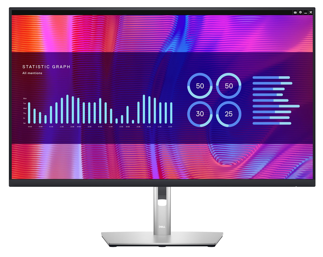 DELL P Series P3223DE computer monitor 80 cm (31.5") 2560 x 1440 pixels Quad HD LCD Black
