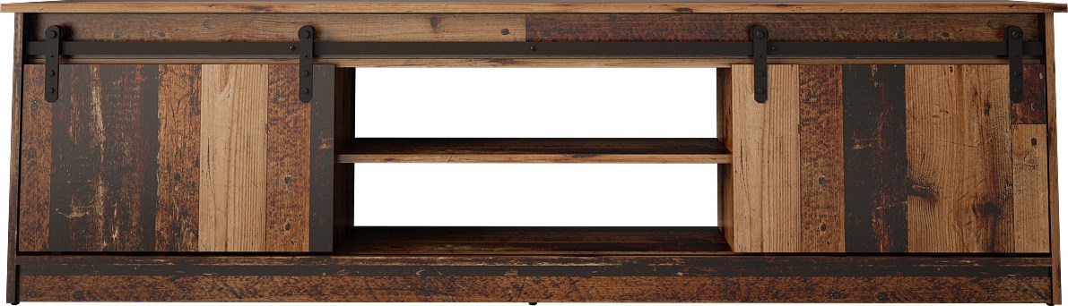 RTV GRANERO 200x56.7x35 Old Wood Cabinet