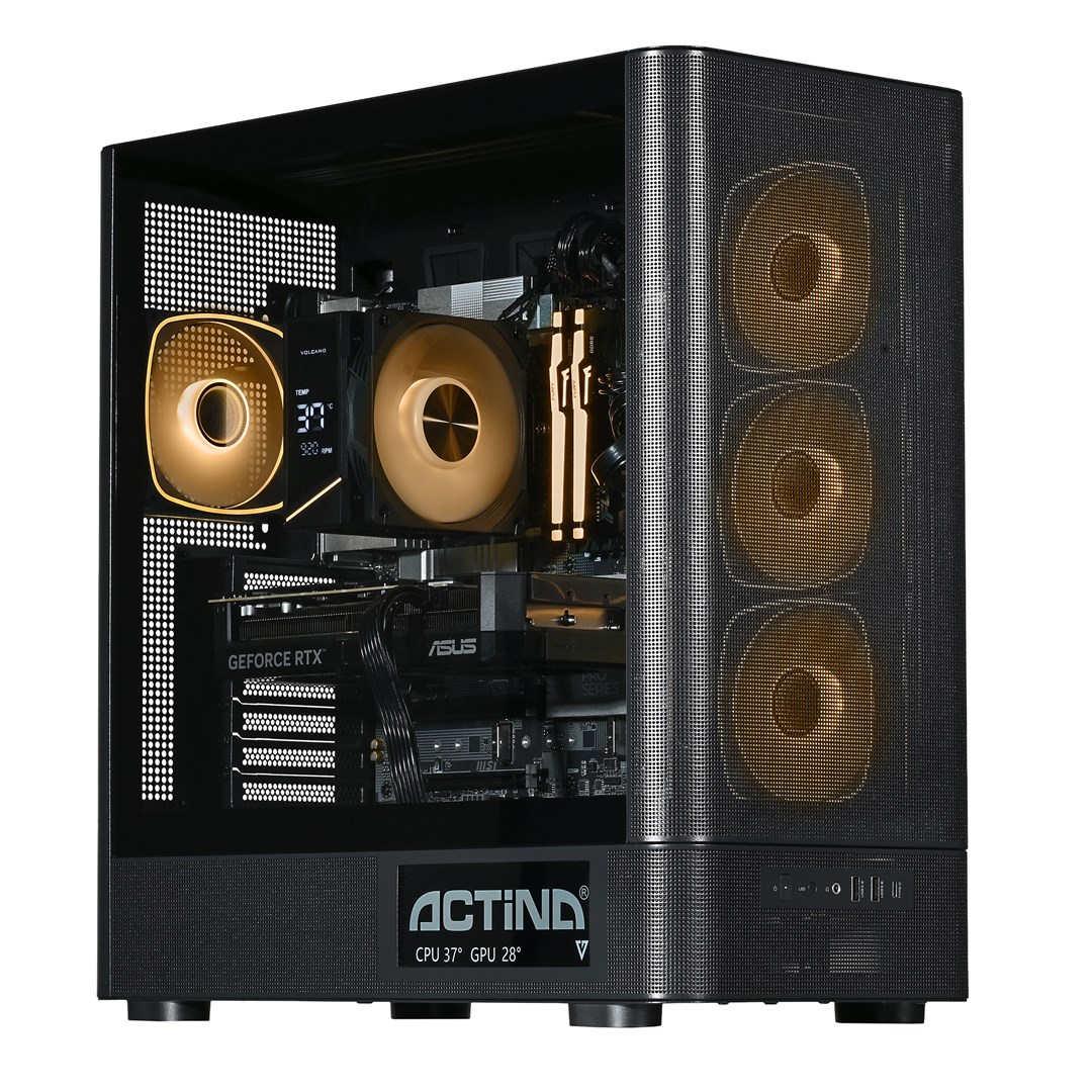 Actina 5901443441922 PC Intel Core Ultra 5 250 32 GB DDR5-SDRAM 1 TB SSD NVIDIA GeForce RTX 5070 Midi Tower Black