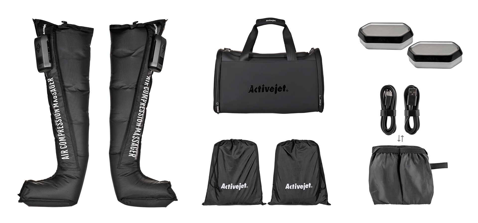 Activejet ACM-PLUS-A1 S Lymphatic Compression Massager For Legs