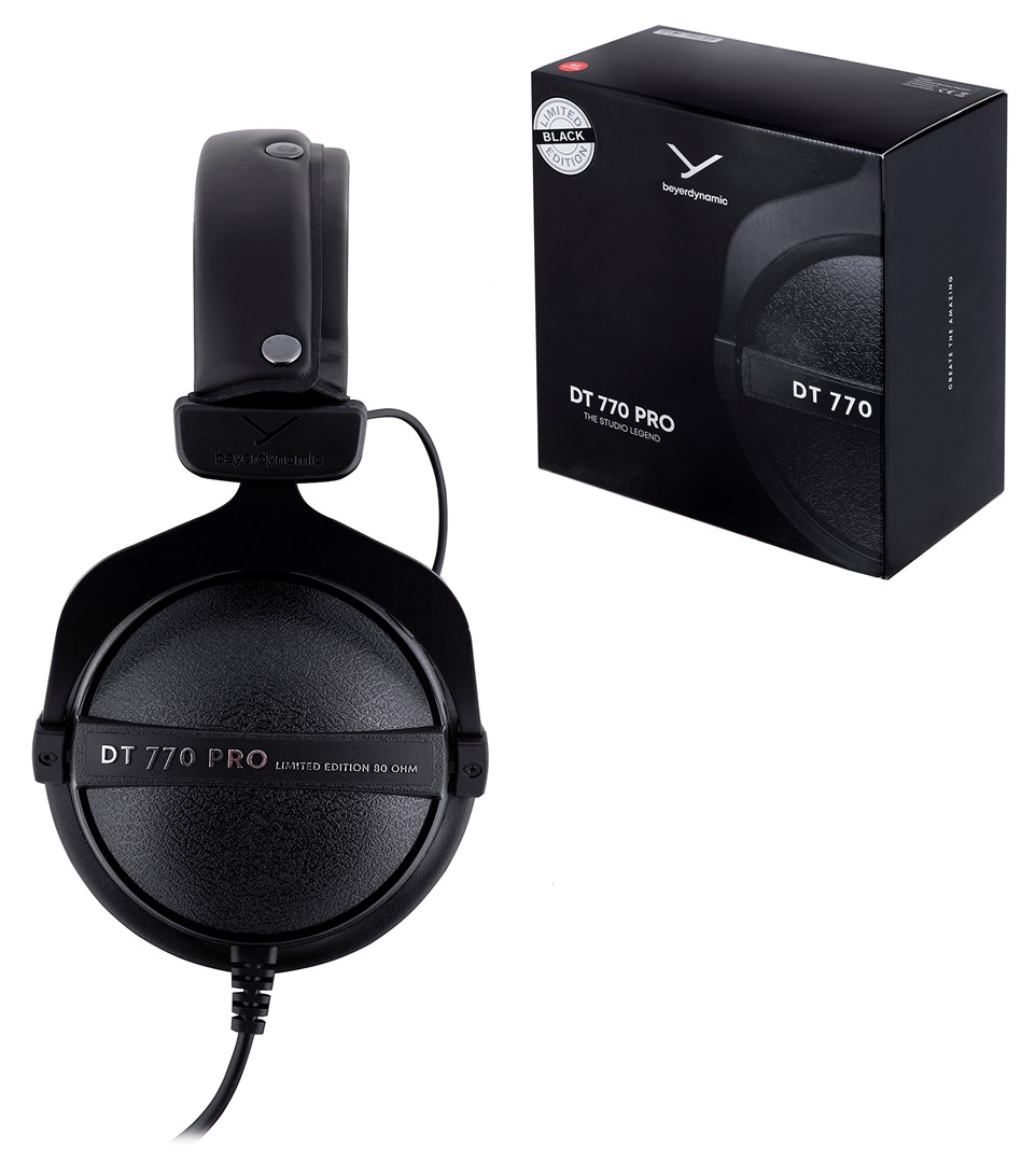 Beyerdynamic DT 770 Pro Black Limited Edition - Closed Studio Headphones