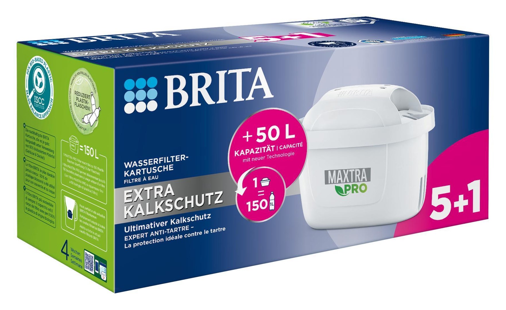 Brita MAXTRA PRO Water Filter Cartridge 6 Pc(S)