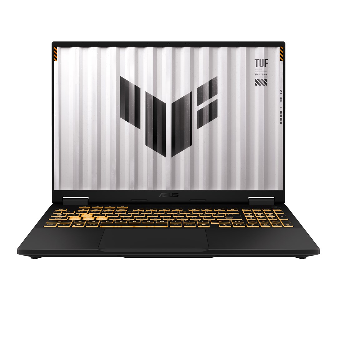 ASUS TUF Gaming F16 FX608JPR-I7161W laptop Intel® Core™ i7 i7-14650HX 40.6 cm (16") WUXGA 16 GB DDR5-SDRAM 1 TB SSD NVIDIA GeForce RTX 5070 Wi-Fi 6E (802.11ax) Windows 11 Home Grey