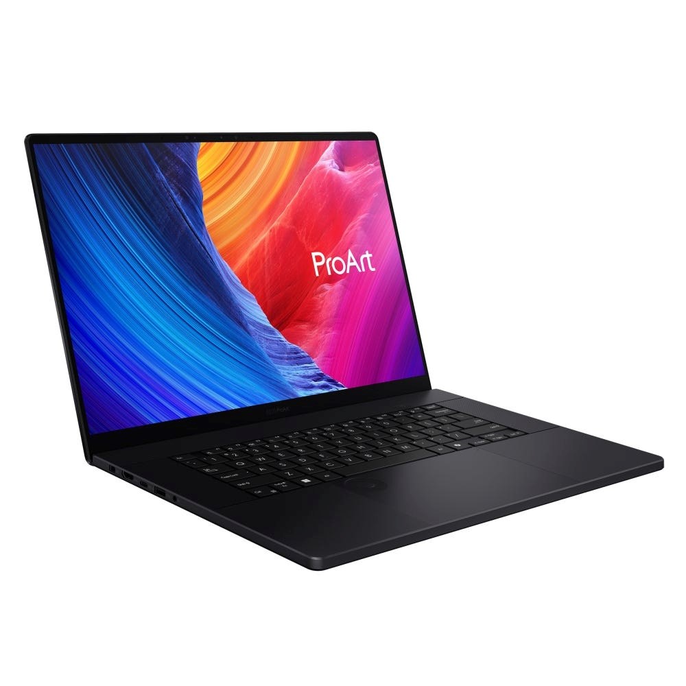 ASUS ProArt P16 H7606WX-SE011X Copilot+ PC AMD Ryzen AI 9 HX 370 Laptop 40.6 cm (16") Touchscreen 4K Ultra HD 64 GB LPDDR5x-SDRAM 4 TB SSD NVIDIA GeForce RTX 5090 Wi-Fi 7 (802.11be) Windows 11 Pro Black