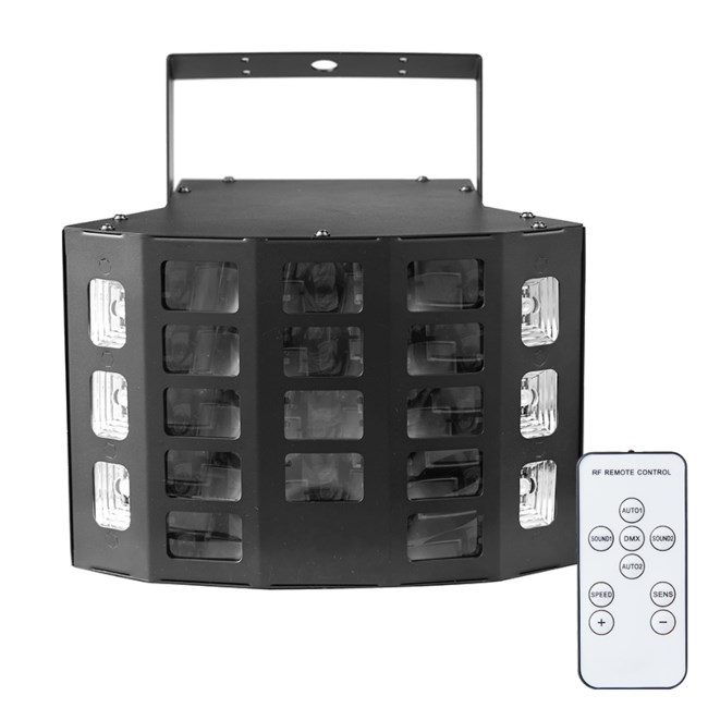 LIGHT4ME TURBO DERBY 3IN1 LED Multi-Effect Light
