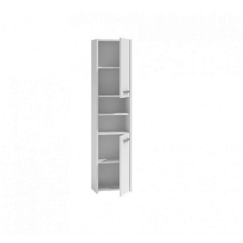 Topeshop S40 BIEL Bathroom Storage Cabinet White