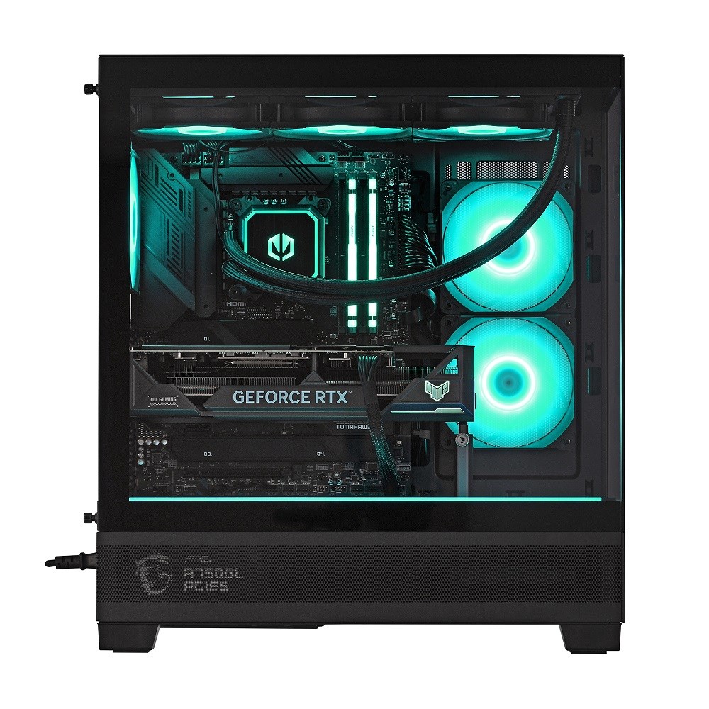 Actina 5901443416494 PC AMD Ryzen™ 7 7800X3D 32 GB DDR5-SDRAM 1 TB SSD NVIDIA GeForce RTX 5070 Ti Midi Tower Black