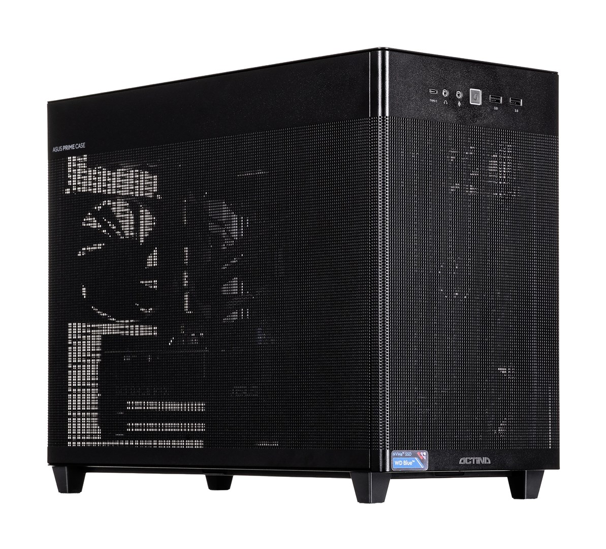 Actina 5901443430490 PC AMD Ryzen™ 5 9600X 32 GB DDR5-SDRAM 1 TB SSD NVIDIA GeForce RTX 5070 Mini Tower Black