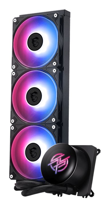 MSI MPG CORELIQUID P13 computer cooling system Processor All-in-one liquid cooler 12 cm Black 1 pc(s)