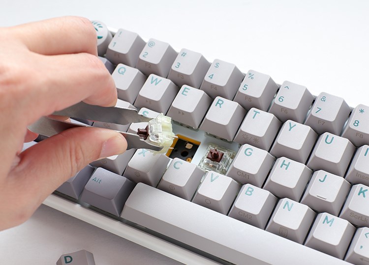Ducky One 3 Mini keyboard Gaming USB Grey
