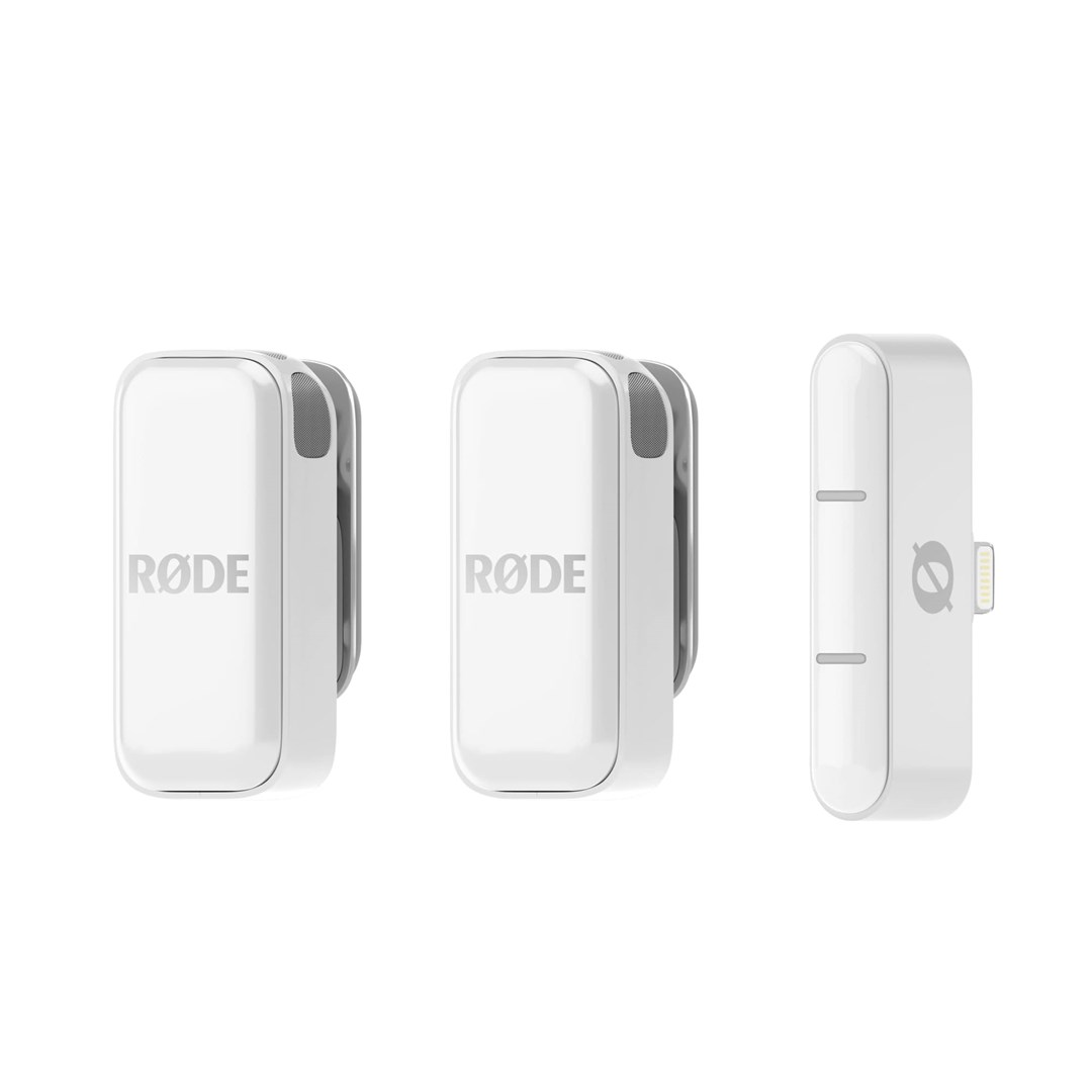 RODE Wireless Micro - 2-Channel Digital Wireless System Lightning White