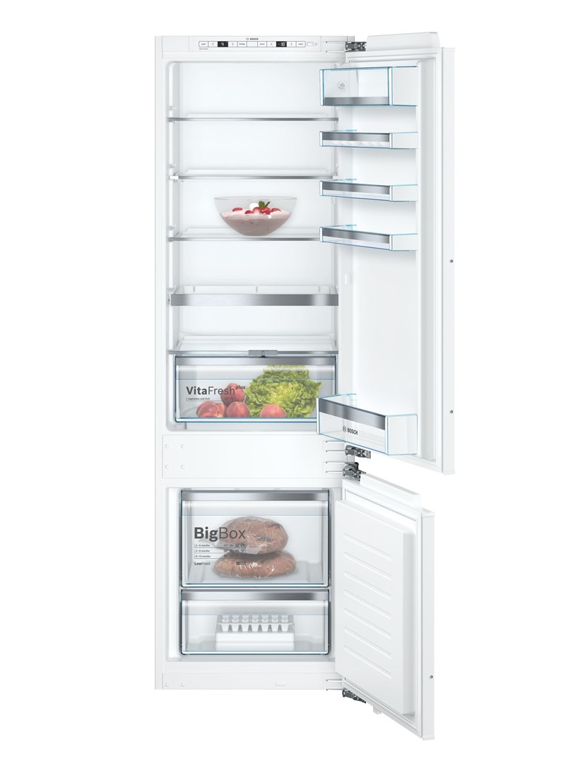 Bosch Serie 6 KIS87AFE0 Fridge-Freezer Built-In 272 L E White