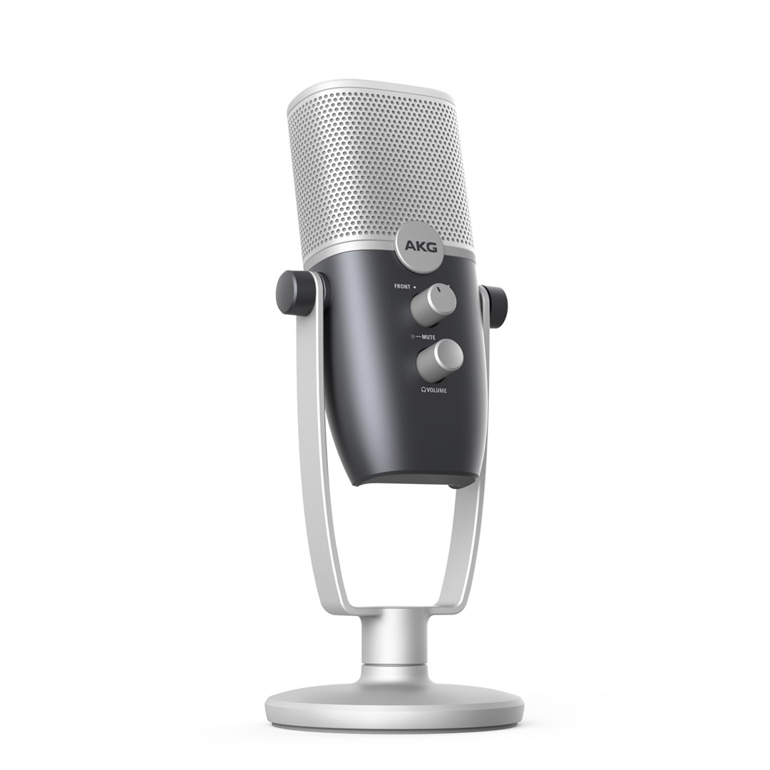 AKG Ara - Professional USB Condenser Microphone Blue-Silver