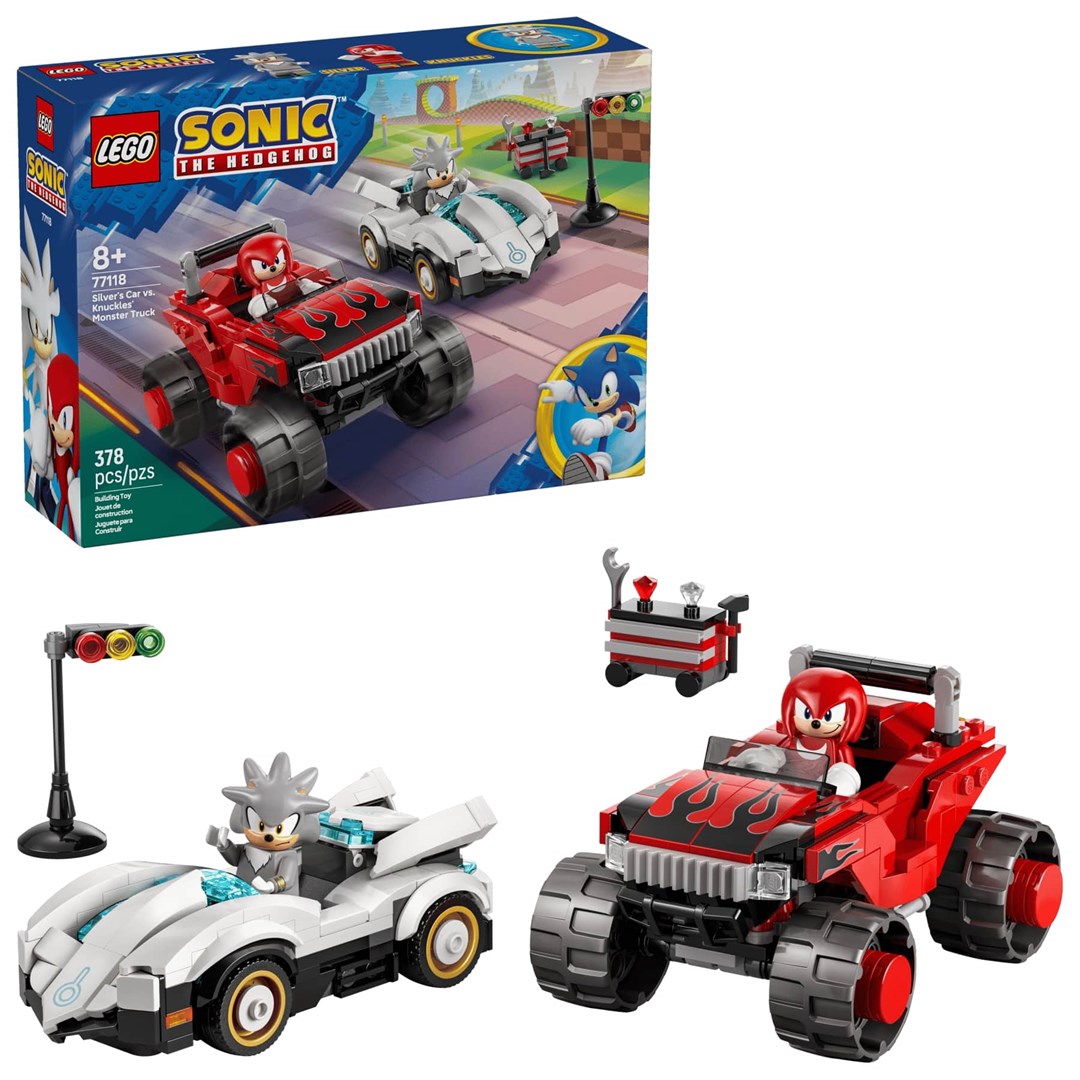 LEGO Sonic Silver vs Knuckles 77118