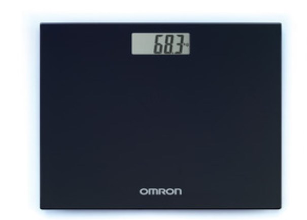 Omron HN-289-E Black Electronic Personal Scale
