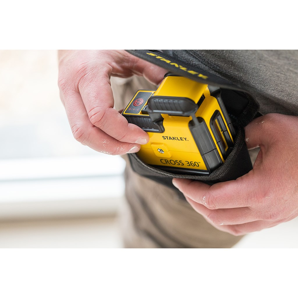 Stanley 360° Cross Line Red Beam Laser Level