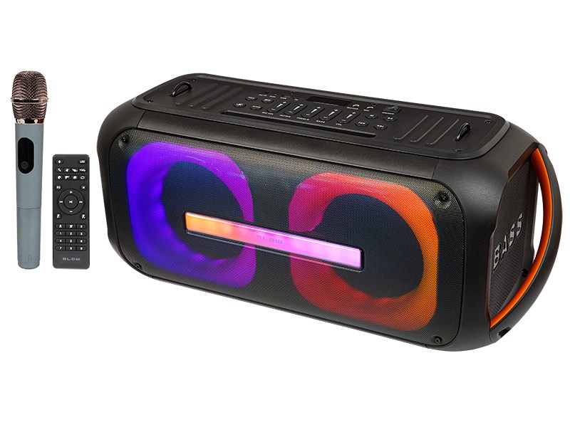 Bluetooth Speaker DJBOX Remote Control Microphone