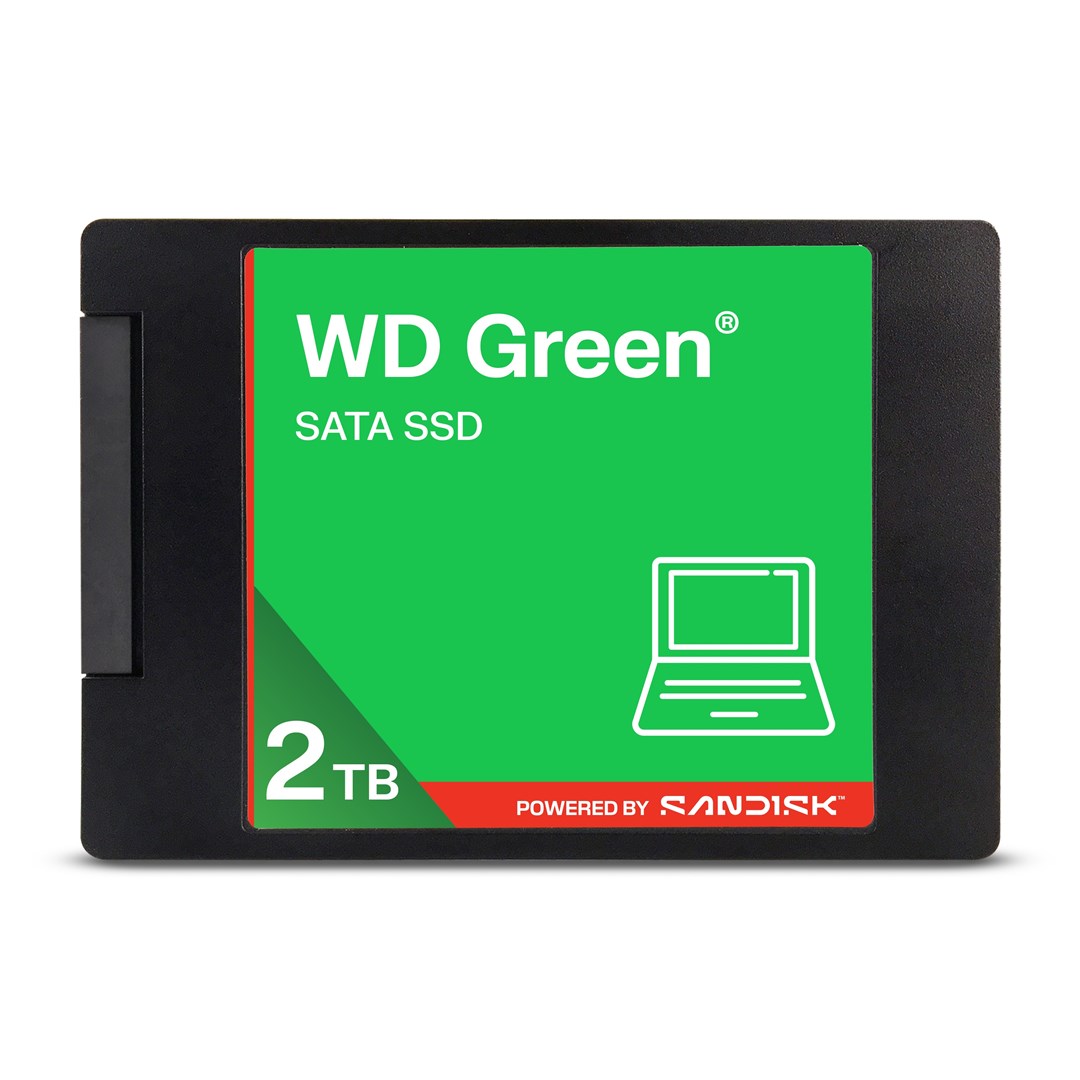 Western Digital Green WD ™ SATA SSD 2,5"/7 mm POWERED BY SANDISK 2 TB