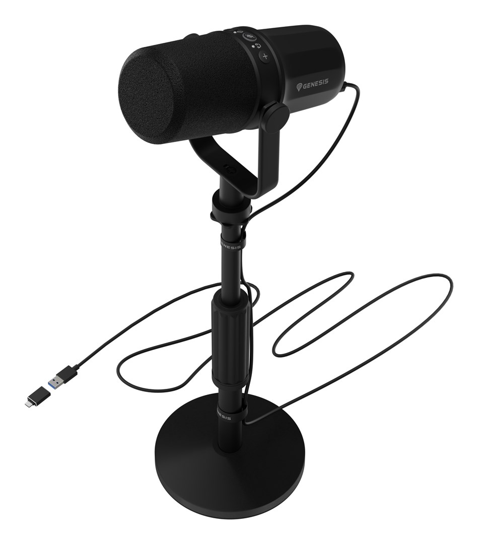 GENESIS RADIUM 750D Black PC microphone