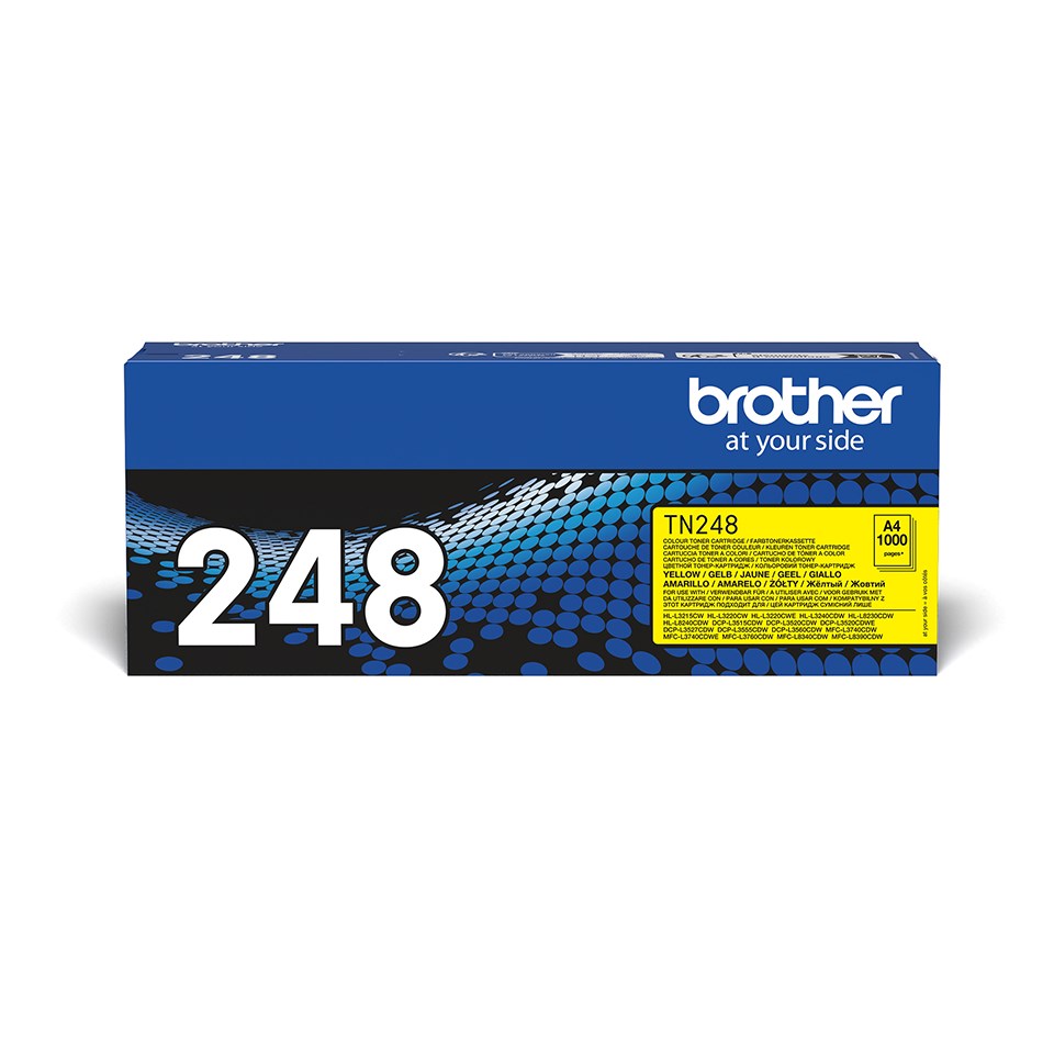 Brother TN-248Y Yellow Toner Cartridge
