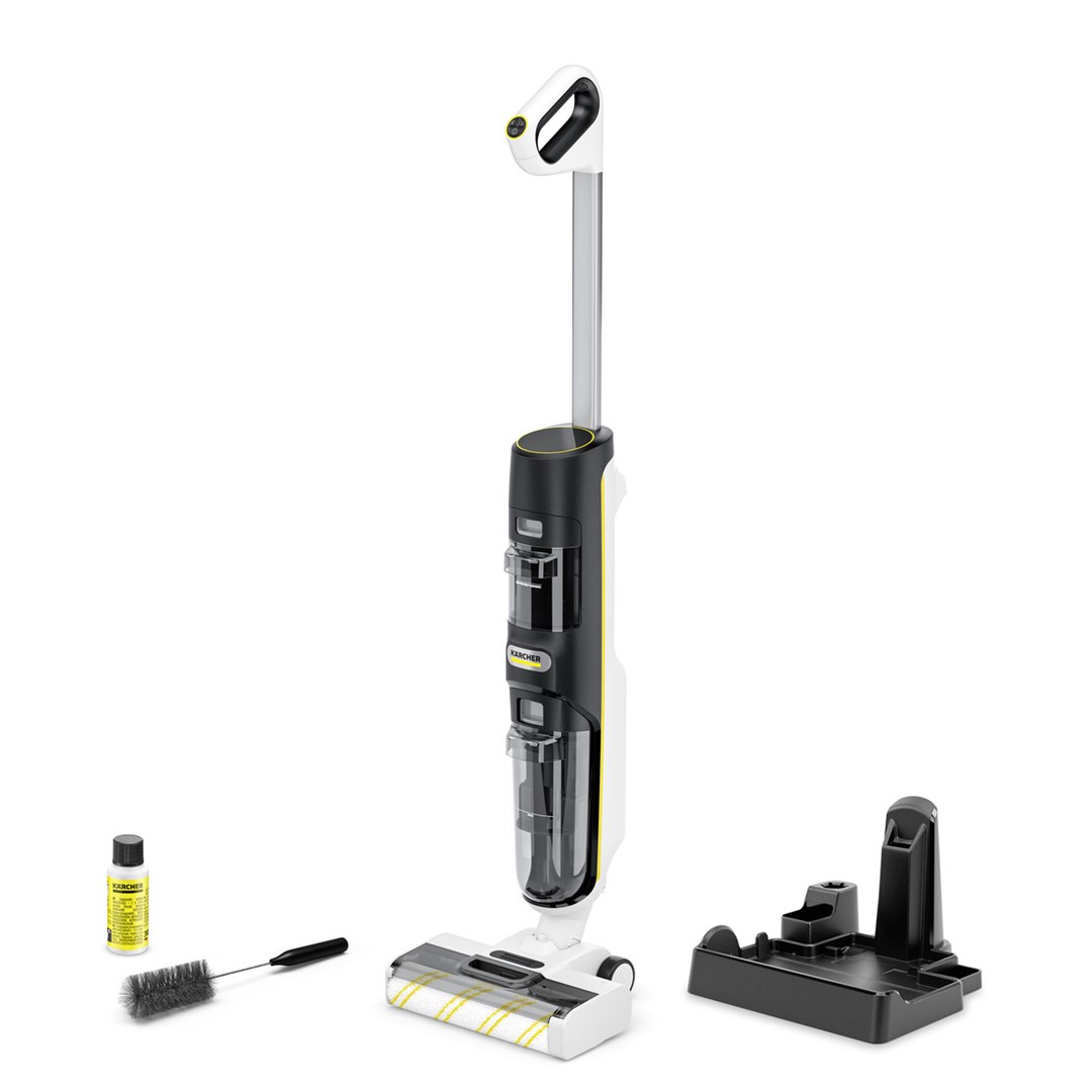 KäRcher FCV 4 Battery Dry Wet Bagless 180 W Black White