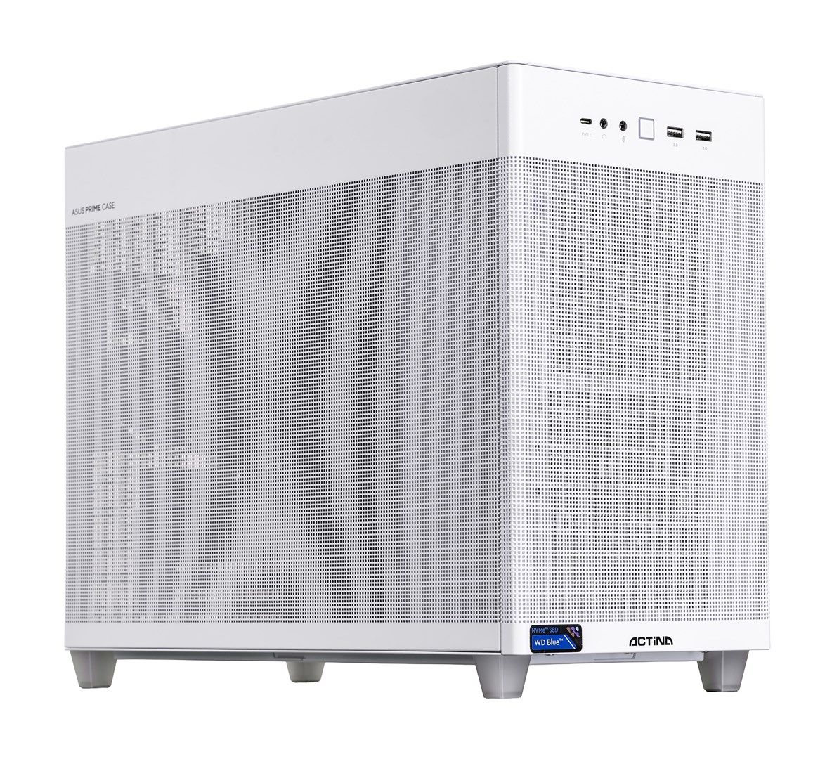 Actina 5901443431640 PC AMD Ryzen™ 7 9700X 32 GB DDR5-SDRAM 1 TB SSD NVIDIA GeForce RTX 5070 Mini Tower White